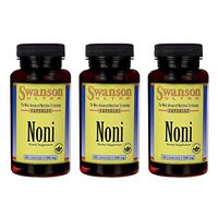 Swanson Noni 500 Milligrams 60 Capsules (3 Pack)