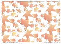 Medfare Thanksgiving Holiday 10"x14" Placemats - 100 Per Package