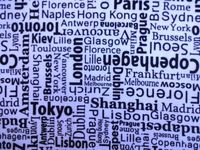 'NUGGLEBUDDY NEW! Microwavable Moist Heat & Aromatherapy Organic Rice Pack. Fun"WORLD CITIES" Flannel .SPEARMINT EUCALYPTUS Aromatherapy. Soothing the Souls of the Planet!