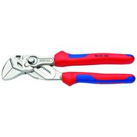 Knipex, 86 05 180, 7-1/4" Pliers Wrench, Ergonomic Grip