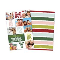 Holiday Merry Flat Card