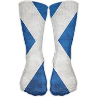 TO-JP Scotland Retro Flag Crew Socks Short Sports Socks