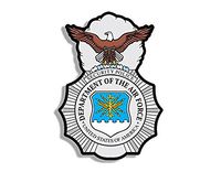 Air Force Security Police Logo Shaped Sticker (badge insignia)- Sticker Graphic - Auto, Wall, Laptop, Cell