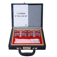 Optical 48PCS Metal Rims Trial Frame Lens Set Optometry