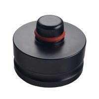 DEWHEL Jack Lift Point Pad Adapter Aluminum for All Tesla Model 3 Models -Safely Raising Vehicle - Protects Car Jack from Damaging Tesla Battery (1 pc, Black)