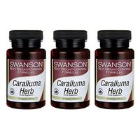Swanson Caralluma Herb 500 Milligrams 60 Capsules (3 Pack)