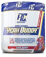 Ronnie Coleman Signature Series Yeah Buddy 30 Serve Pre-Workout Supplement, Sour Berry, 270 Gram
