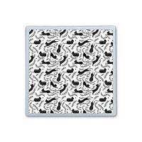 XIANN Care Contact Lens Box Holder Container Case Storage Eyecare Kit - Cute Cartoon Cats