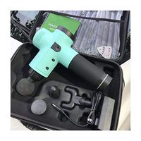 CJW 20-Speed Professional Hand-held deep Tissue Muscle Massager for Full Body Muscle Recovery and Pain Relief (Color : Green)