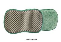 A&H SOFT-SCRUB Microfiber Cleaning Sponges, (12 Pads)