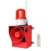 new brand YS-05AY AC110-120V Flashing Light Alarm with Fire Alarm Sounds - Manufacturer With Remote