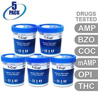 MiCare [5pk] - 6-Panel Multi Drug Test Cup (AMP/BZO/COC/mAMP/OPI/THC) #MI-TDOA-264