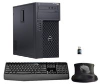 Dell Precision T1700 Workstation i7, 16GB RAM, 480GB SSD, 3TB HDD, AMD Radeon R7, Windows 10, WiFi, Wireless Keyboard and Mouse (Renewed)