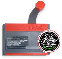 Gizeh Silver Tip Premium Filling Machine + Limited Beamer Smoke Sticker. Used for Rolling Tobacco, Legal Smoking Herbs, Herbal Mixes, Non-tobacco Legal Items, Make Your Own (Myo), Roll Your Own (Ryo)!