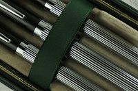 Cross Made in The USA Limited Edition Executive Series Metropolis Tuxedo Rollerball Pen, Ballpoint Pen and 0.5MM Pencil Set Made in Lincoln, RI, USA