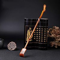 Bamboo Wood Back Scratcher Hand Massage Tools Manual Massager Handheld Back Body Massager for Scratching Itches,L