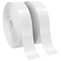 SafetyPro 1"x150', 2-Pack White Premium Vinyl Labeling Tape, LabelTac, VnM, DuraLabel and Others