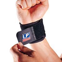 LP Extreme Wrist Support (Black; One Size Fits Most) - Provides Firm Support Around weakened & strained Area