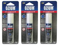 Ozium 500 .8 Ounce 6 Pack 6 Scent Variety One of Each Kind (3 Pack, New Car)