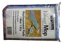 Shaw Vibrant Microfiber Mop Replacement Pads 1 Wet/1 Dry