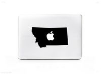 Montana MT Outline Silhouette Sticker Decal For MacBook Pro