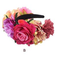 UOKNICE Halloween 1PC Headband Yak Horn Hair Tiara Headband Hair Hoop Headdress