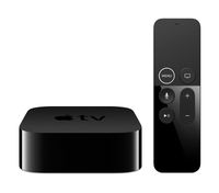Apple TV 4K HD 32GB Streaming Media Player HDMI with Dolby Digital and Voice search by Asking the Siri Remote, Black, MQD22LL/A-32G (Renewed)