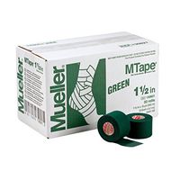 Mueller Mtape - Green, 1.5" X 10 Yd - 32 Rolls/Case - 25-1013
