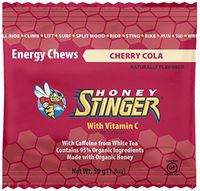 Honey Stinger Organic Energy (Pack of 6) Gluten Free Chews (Cherry Cola)