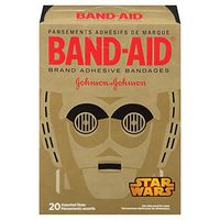 Band-Aid Star Wars Adhesive Bandages Assorted Sizes - 20 ct, Pack of 6