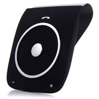 BT18 Bluetooth V4.0 Sun Visor Clip Hands Free Car Speaker MP3 Player Built-in DSP Function Support Voice Dialing