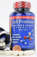 Earth's Creation Cell Protector Super Antioxidant with Lutein Dietary Supplement, 60 Capsules