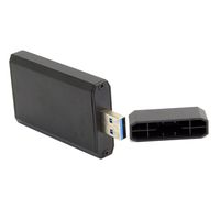 Cablecc Mini PCI-E mSATA to USB 3.0 External SSD PCBA Conveter Adapter Card with Enclosure
