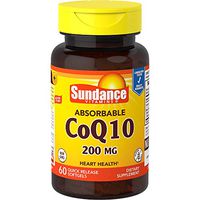 Sundance Absorb Co Q-10 200mg Plus, 60 Count