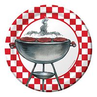 Creative Converting 8 Count Paper Dessert/Lunch Plates, Grillin' Classic