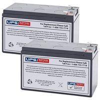 (2) 12V 7Ah F2 - Replacement Battery Set for Go-Go Elite Traveller (SC40E/SC44E) by UPSBatteryCenter