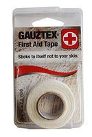 Gauztex® Medical Tape – First Aid – Self-Adhesive Breathable Gauze – Flexible, Sweatproof Non-Slip Grip (1 Roll), ¾" x 7 ½ yds, Beige