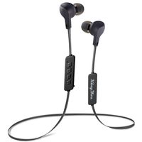 Kingyou Bluetooth Headphones V4.1 Wireless Sport Earbuds Comfort Fit Heavy Bass Sweatproof in-Ear Magnetic Earphones with Microphone for Gym Workout Running Jogging 8 Hours Headset BT001S(Black)