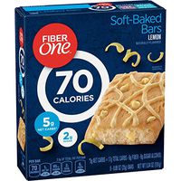 Fiber One Brownies, 70 Calories, 5 Net Carbs, Snacks, Lemon, 6ct