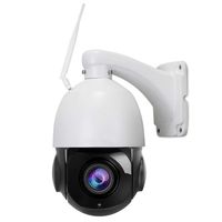 Outdoor PTZ 2.4G WiFi Security Camera Wireless Surveillance HD 1080P Pan/Tilt 20X Optical Zoom 200ft Night Vision Two-Way Audio IP66 Weatherproof Motion Detection & E-Mail/Push Alerts AT-500PW
