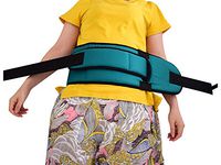 Ibnotuiy Reinforce Cotton Patient Bed Restraint Straps Adjustable Elderly Bed Guardrail Control Safety Soft Padded Cushion Belt (Green)
