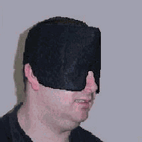 Frio Head/Eye Soother-Black/Purple