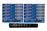 Herb Airtight Tube Pocket Protector with Juicy Jay's Blueberry 1.25 Flavored Hemp Rolling Papers 10 Count DC Crafts Nation- Happy Face
