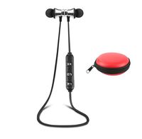 Ruimin Active Noise Cancelling Headphones Wireless In Ear Earbuds-HD Stereo Sweatproof Sports Magnetic Earphones Bluetooth Headset with Microphone