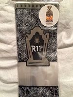 R.I.P Tombstone Cello Treat Bags (20) with Ties