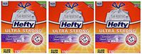 Hefty Ultra Strong Trash Bags (Lavender Sweet Vanilla, Tall Kitchen Drawstring, 13 Gallon 110 Count) – Fits All Simplehuman Size J Cans (3 Pack)
