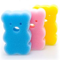 Guerbrilla Baby Bath Sponges for Babies and Sensitive Skin - Bear Shape Sponges for Face & Body(5)