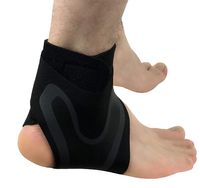 Adjustable Ankle Foot Support Elastic Brace Guard Football Basketball Sock
