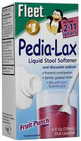 Fleet Pedia Lax Liquid Stool Softener, Fruit Punch, 4 oz
