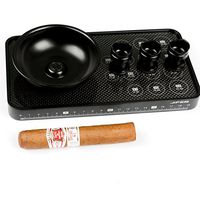 Triple Copper Cigar Holder Included Magic Cigar Pallet with Ashtray